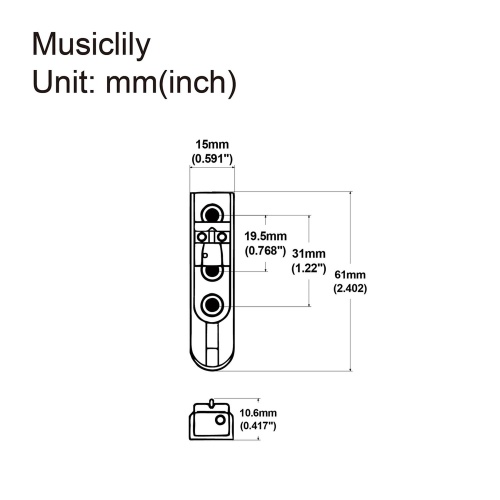 Musiclily MX1844CR-4 фото 3