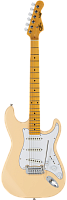 G&L Tribute S-500 Vintage White Jatoba